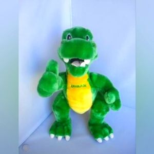 Simple Green Alligator Crocodile Plush Egbar